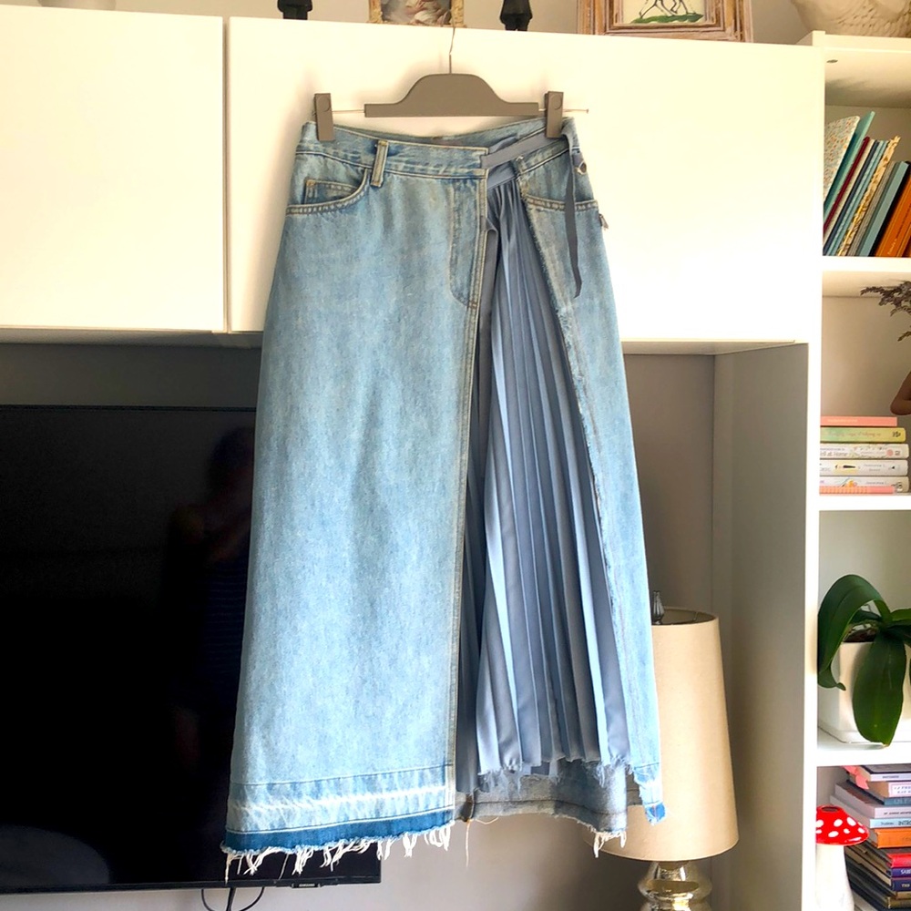Theilma denim skirt